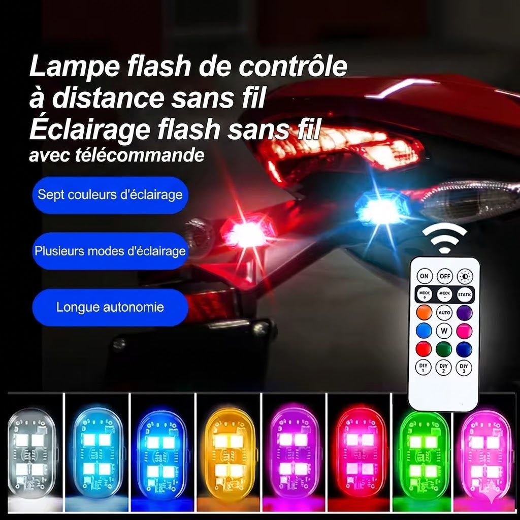 Feux de Navigation LED Rechargeables ( PACK de 2 )