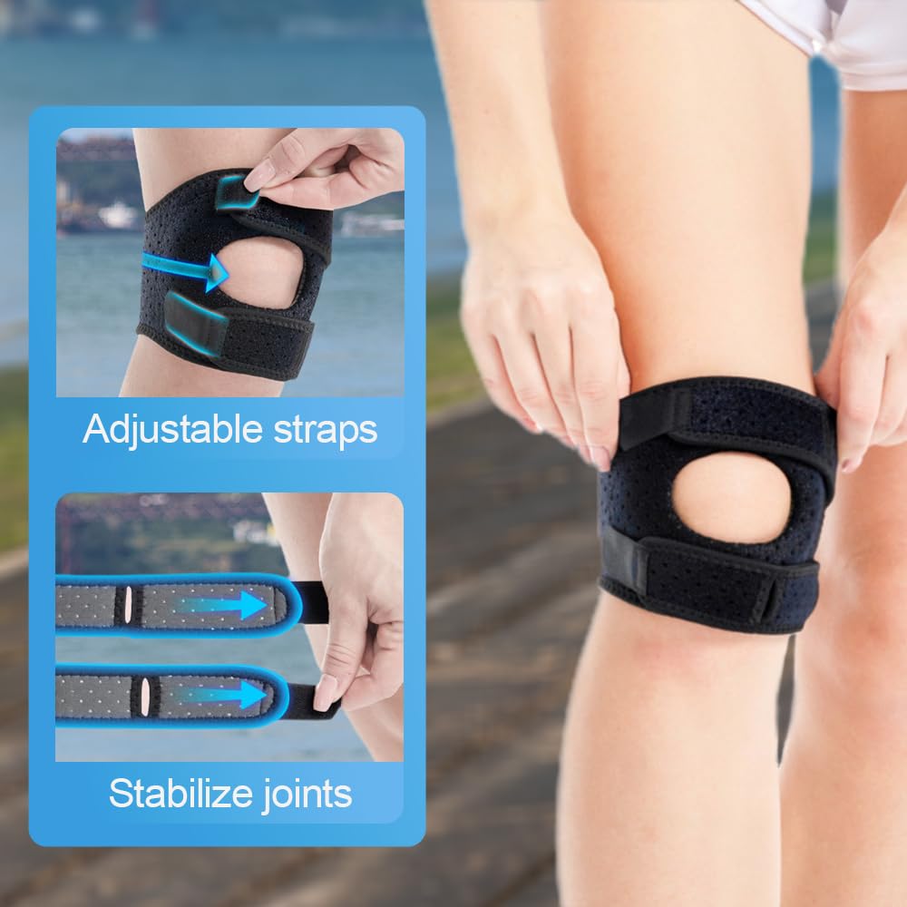 Genouillères Réglables en Silicone - GN